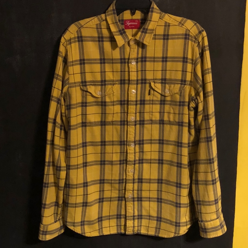 Supreme Tartan Flannel Shirt - Supreme shirt Men’s